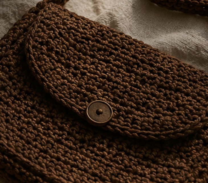 Rustic Brown Shoulder Bag